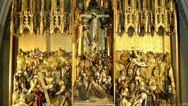 Der Antwerpener Passions-Altar im Museum der Votivkirche