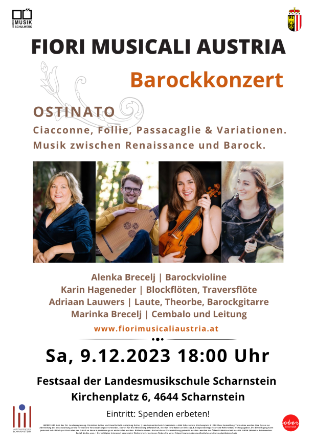 Fiori Musicali Austria, Konzert LMS Scharnstein