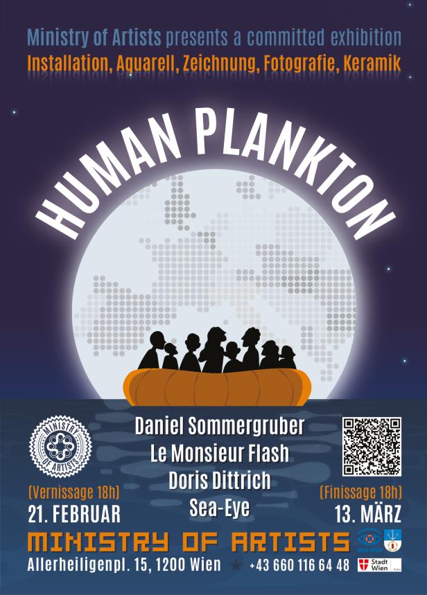 Einladung Vernissage Human Plankton