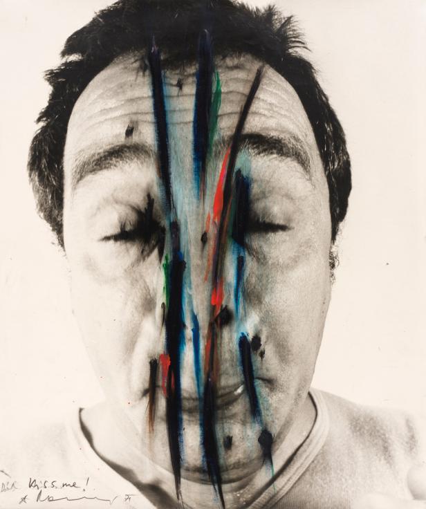 Arnulf Rainer, Don‘t kiss me, 1971