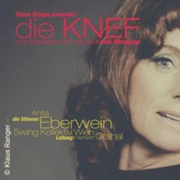 Ein Albumcover zeigt Anita Eberwein und das Swing Kollektiv Wien.