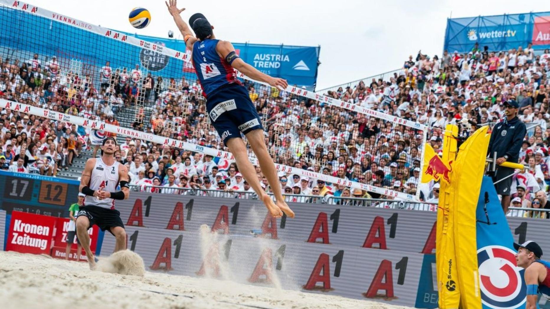 BeachvolleyballEM in Wien Viel Programm auf der Donauinsel