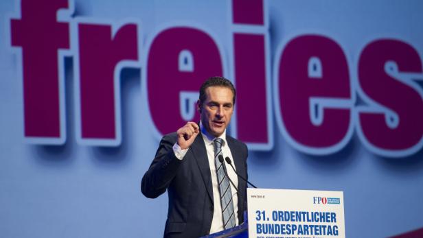 Heinz-Christian Strache will Rot-Schwarz „Denkzettel“ verpassen