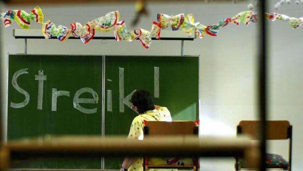 Es droht ein Streik der Lehrer noch vor Weihnachten.