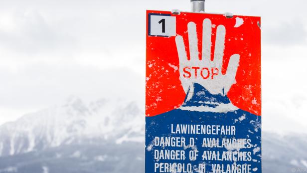 Anstieg der Lawinengefahr in Tirol.