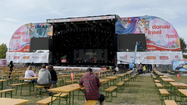 Bereits 2020 fand das Donauinselfest in kleinerem Rahmen statt