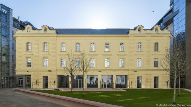 Das neue Horten Museum strahlt bereits in der Sonne