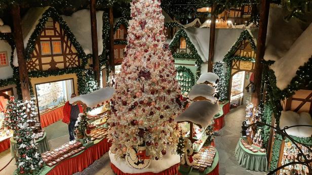 Lichter in Rothenburg ob der Tauber.