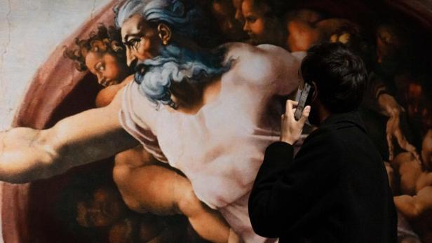 Michelangelos Sixtinische Kapelle: Die Ausstellung