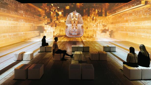 Immersive Ausstellung Tutanchamun