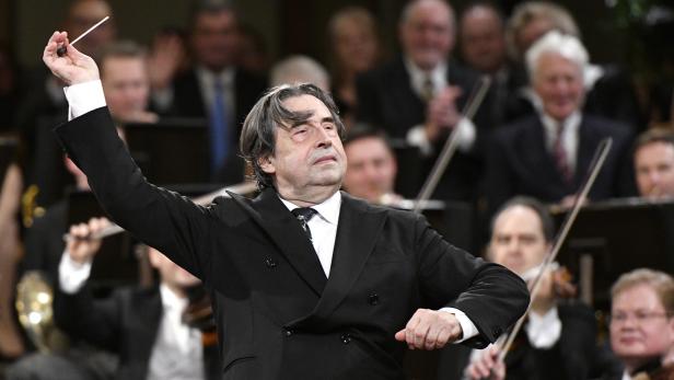 Riccardo Muti ist am Pult des Neujahrskonzert schon ein alter Hase