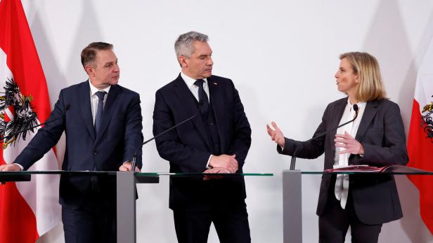 Press statement after coalition talks in Vienna