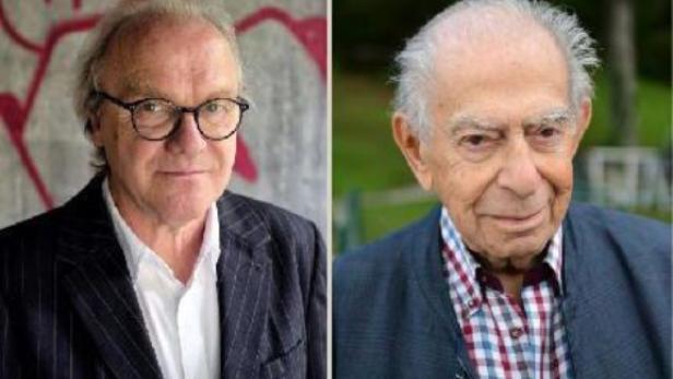 Foto: Michael Köhlmeier (links) & Paul Lendvai (rechts)