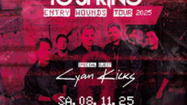 Das Band From Fall to Spring auf ihrer Entry Wounds Tour 2025 im Chelsea, Wien.