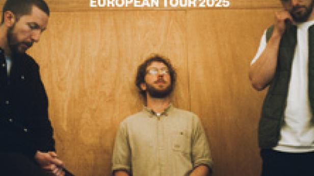 Das Bandfoto von Gotts Street Park für ihre Europatournee 2025.