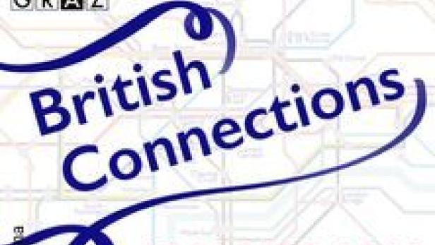 Ein Werbeplakat für „British Connections“ von Cantanima am 18.10.2025 im Minoritensaal.