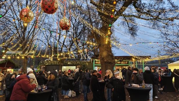 All you can eat Weihnachtsmarkt auf der Prater Hauptallee