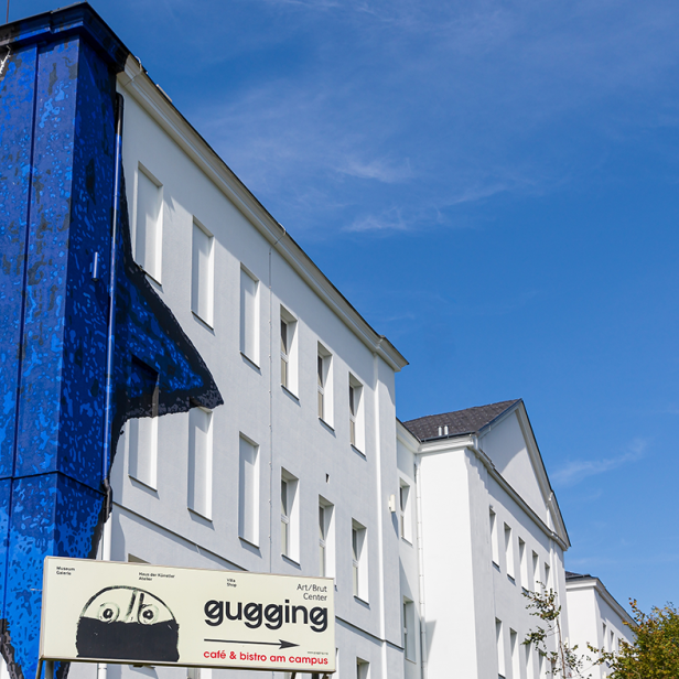 Das museum gugging in Klosterneuburg ist einen Besuch wert.