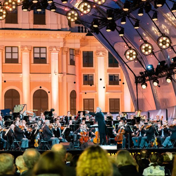 Das Sommernachtskonzert im Vorjahr