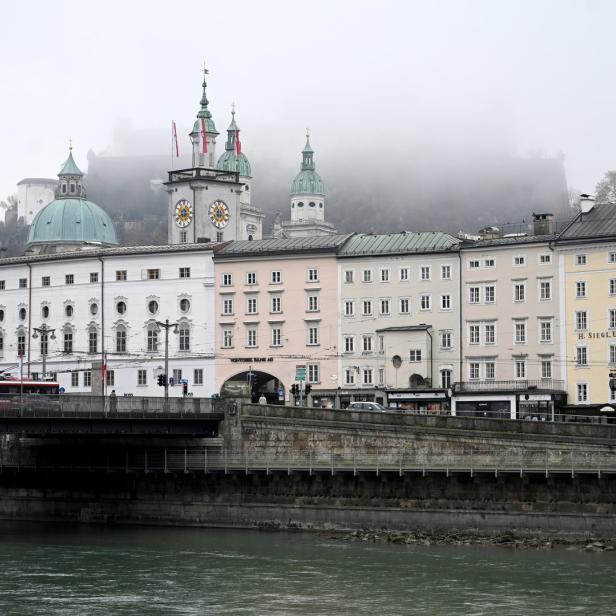 Graue Aussichten: Bei 1415 liegt die Sieben-Tage-Inzidenz aktuell in Salzburg Stadt.