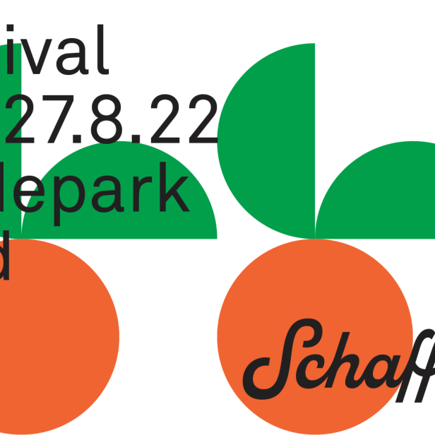 Das Festival „Schaffarei“ findet vom 25. bis 27. August im Stede Park in Hard statt.