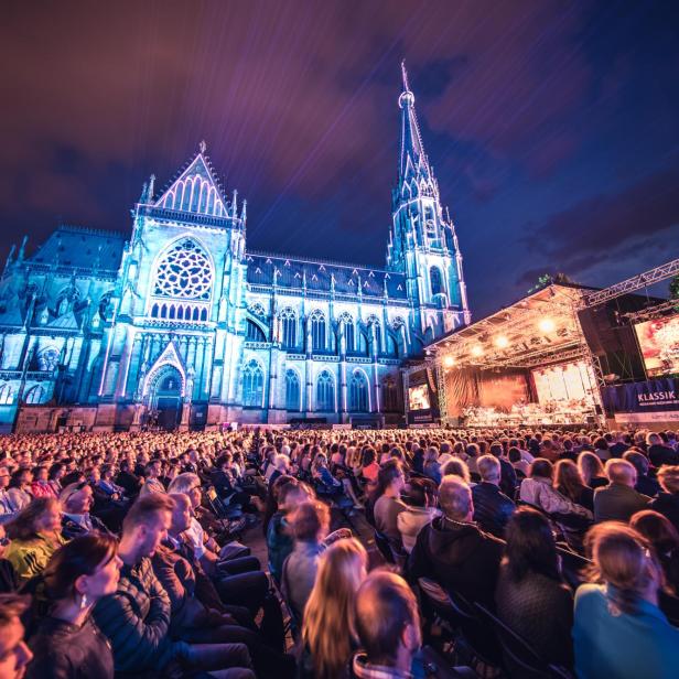 Klassik am Dom 2023 in Linz.