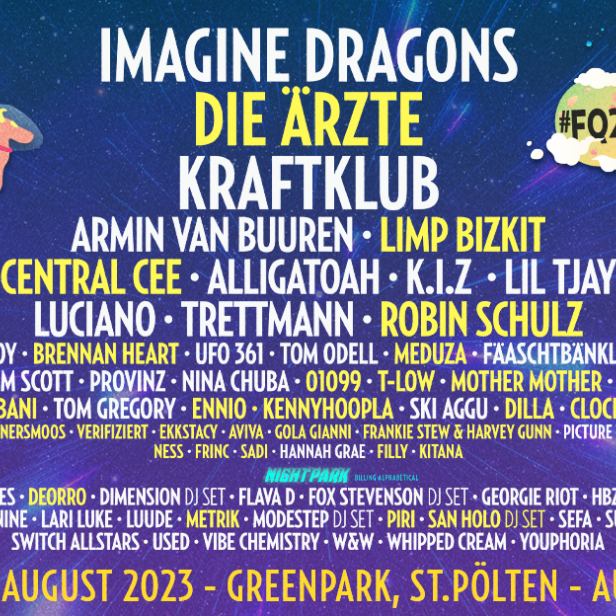 Frequency Festival 2023 Das LineUp wächst