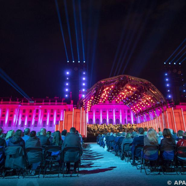 Schönbrunn wird wieder erstrahlen zum Sommernachtskonzert