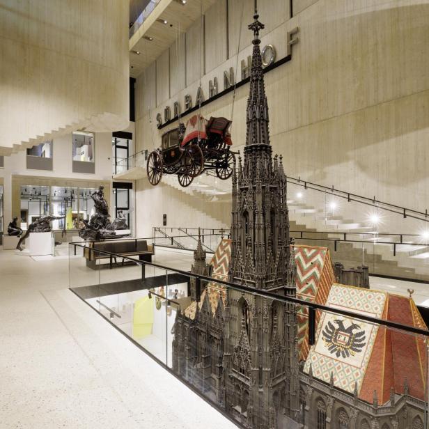 Der Stephansdom im Wien Museum.