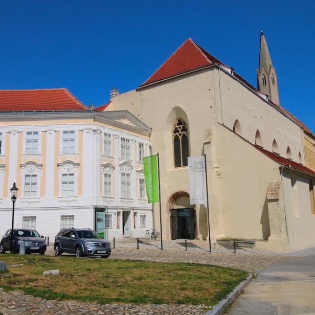 Außenansicht museumkrems und Dominikanerkirche, 2019