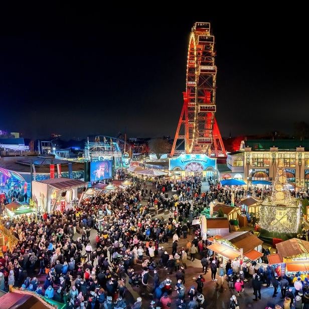 Wintermarkt Wiener Prater