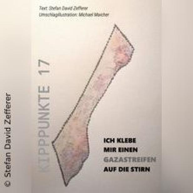 Das Cover von „Kipppunkte 17“ zeigt eine stilisierte Darstellung des Gazastreifens.
