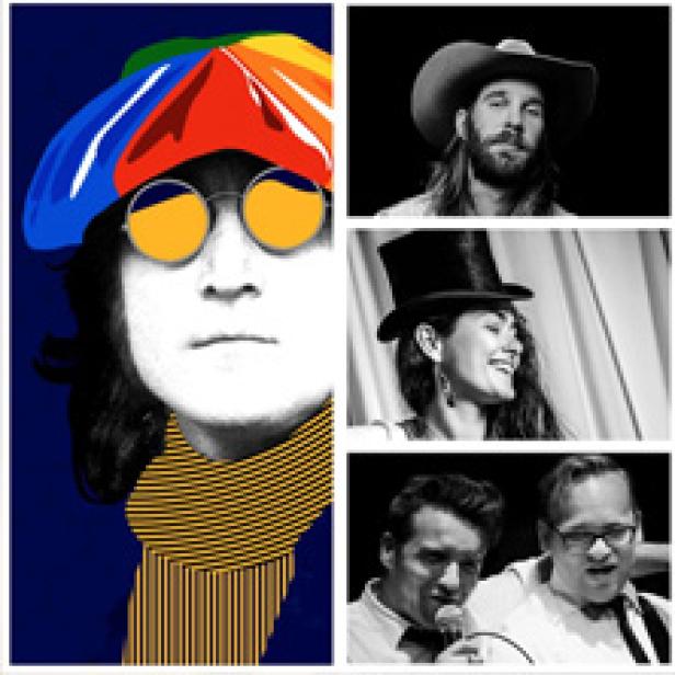 Ein Mosaikbild mit vier Porträts verschiedener Personen.