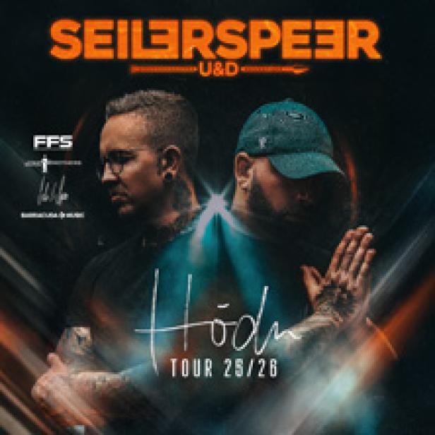 Das Cover der „Hödn“-Tour 25/26 von Seiler und Speer zeigt die beiden Musiker.