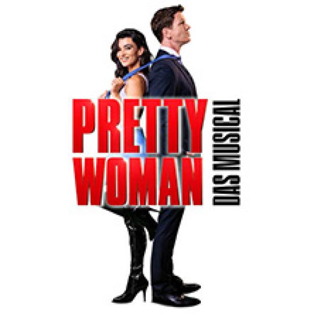 Das Cover des Musicals „Pretty Woman“ zeigt die beiden Hauptdarsteller.