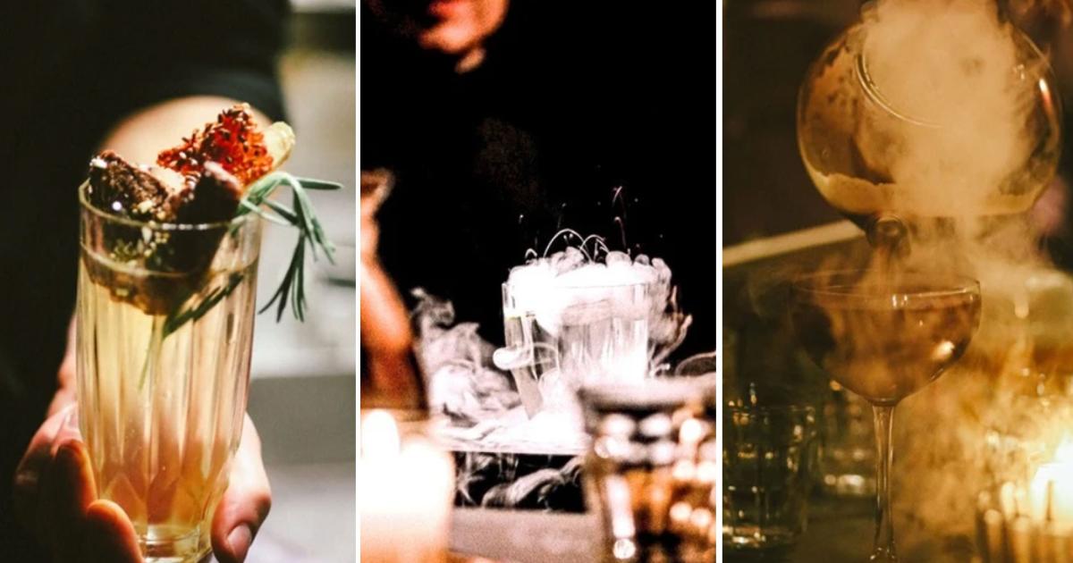 NeunDreiviertel Cocktailbar in Wien: Molekular und magisch