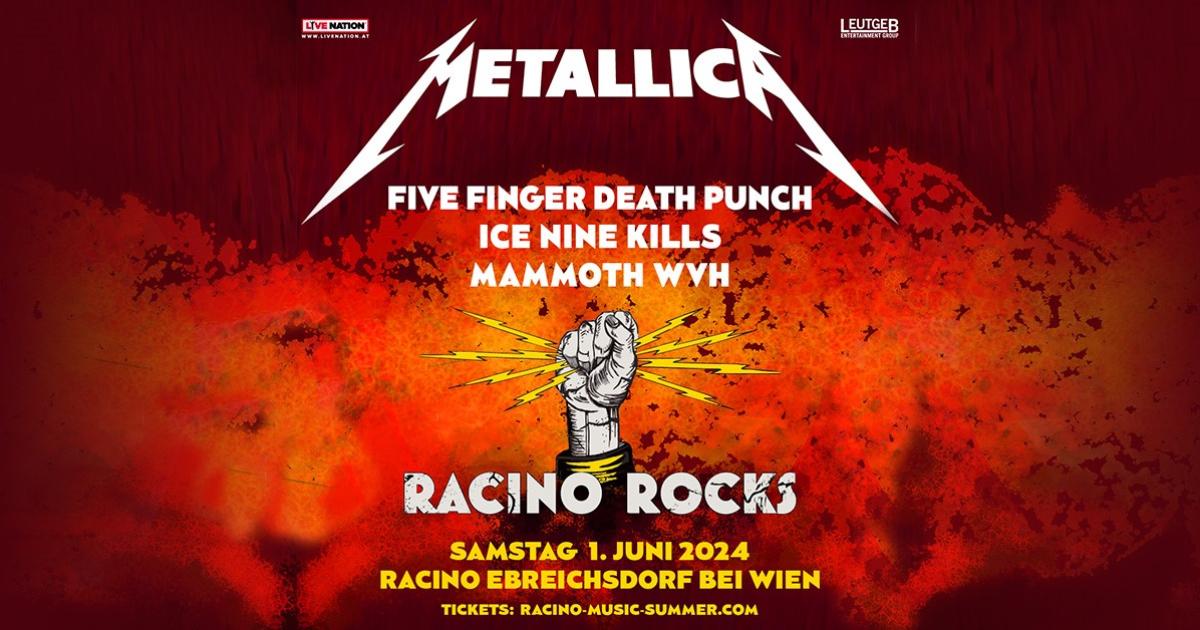 Metallica Racino Rocks 2024